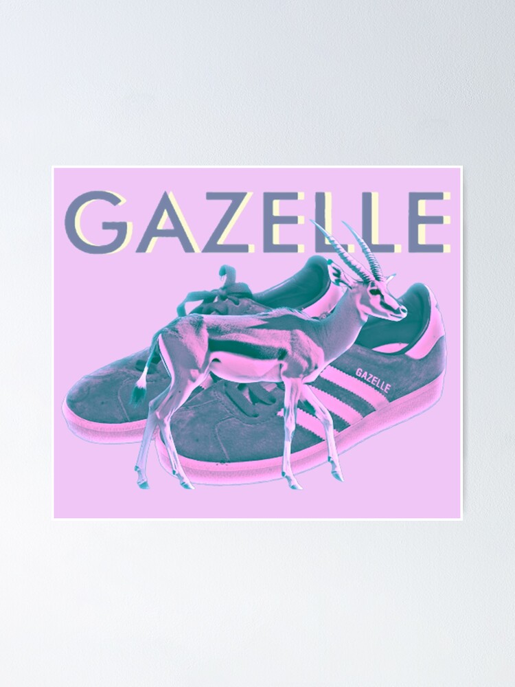 Imagen 1 de 3, Póster con la obra Vintage Adidas Gazelle ( Petal ), diseñada y vendida por jjcrane1966.