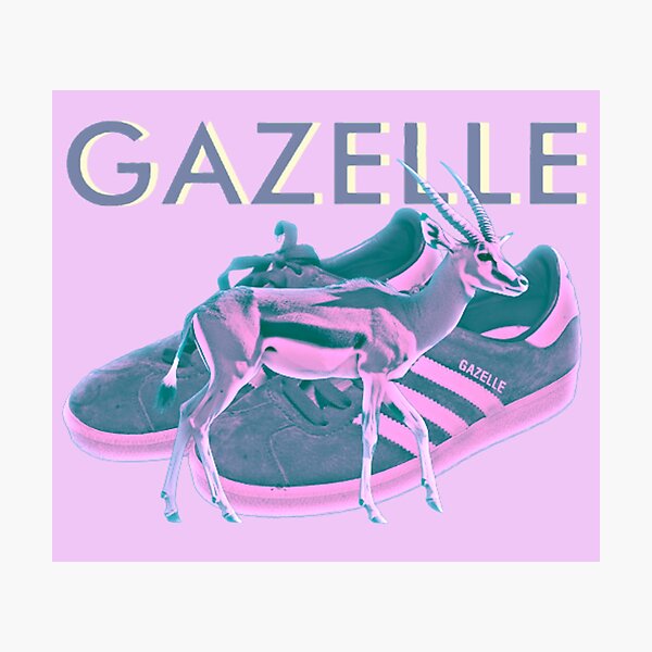 Item preview, Vintage Adidas Gazelle ( Petal ) designed and sold by jjcrane1966 Digital Art & Designs.