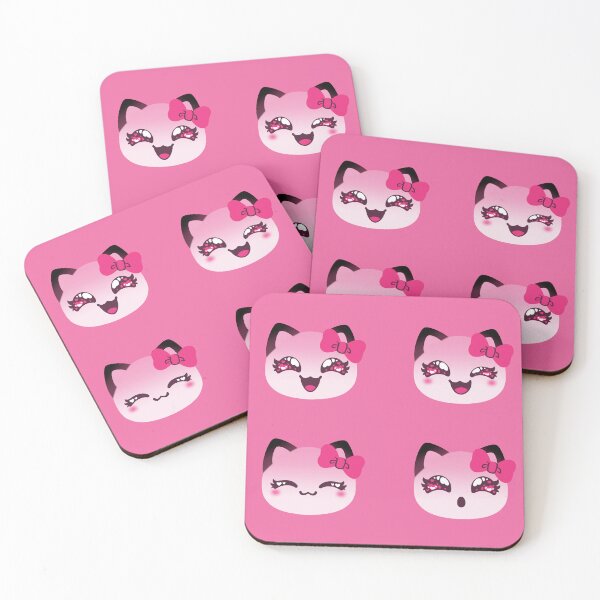 Item preview, Aphmau Kawaii Chan Meemeow Expressions Pattern designed and sold by ACenturyMage.