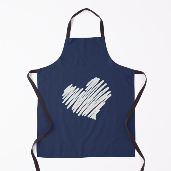 Item preview, Scribbled Heart on Dark Background designed and sold by dizidroz.
