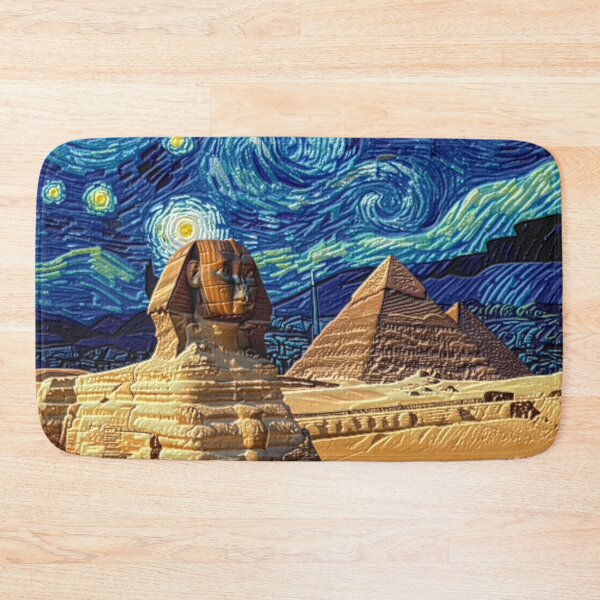 Item preview, sphinx basic starry night colorful abstract design designed and sold by SmashingDeals.