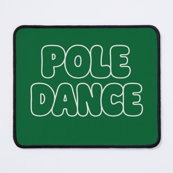 Artikelvorschau, Grüner fetter Pole Dance Schriftzug – Lustiges Fitness Zitat Pole Dancing entworfen und verkauft von InnerFlow.