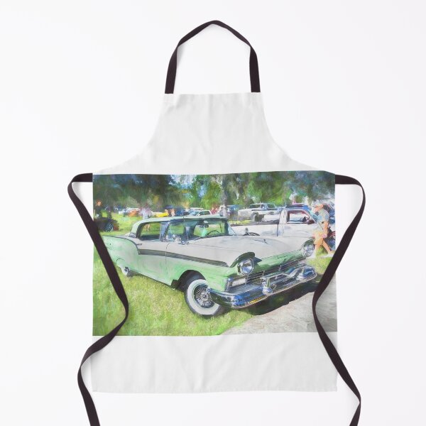 Item preview, 1957 Green & White Ford Fairlane Skyliner Convertible X128 designed and sold by RichFrancoCars.