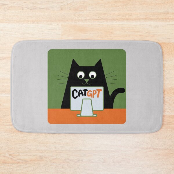 Item preview, Cat GPT. Version 4 designed and sold by ArthousePromos.