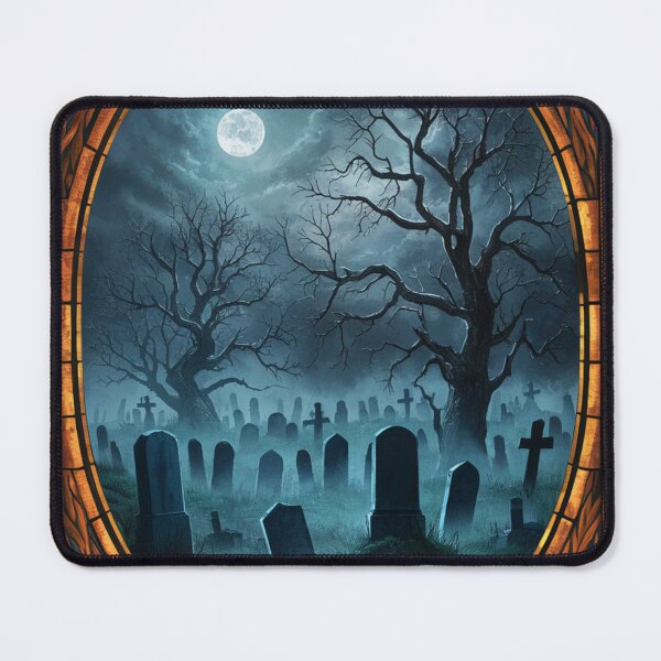 Aperçu de l'œuvre Le cimetière hanté créée et vendue par McVrax.