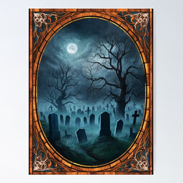 Item preview, The Haunted Graveyard designed and sold by McVrax.