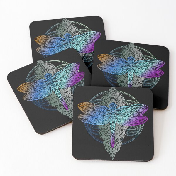 Item preview, Colorful Mandala Dragonfly  designed and sold by orfcetri34.
