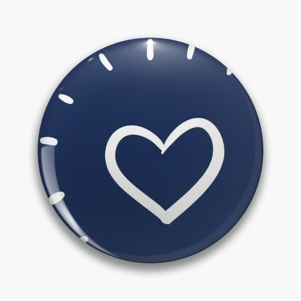 Item preview, Heart Symbol on Blue Background designed and sold by dizidroz.