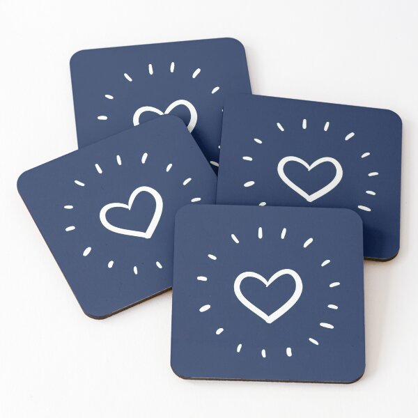 Item preview, Heart Symbol on Blue Background designed and sold by dizidroz.