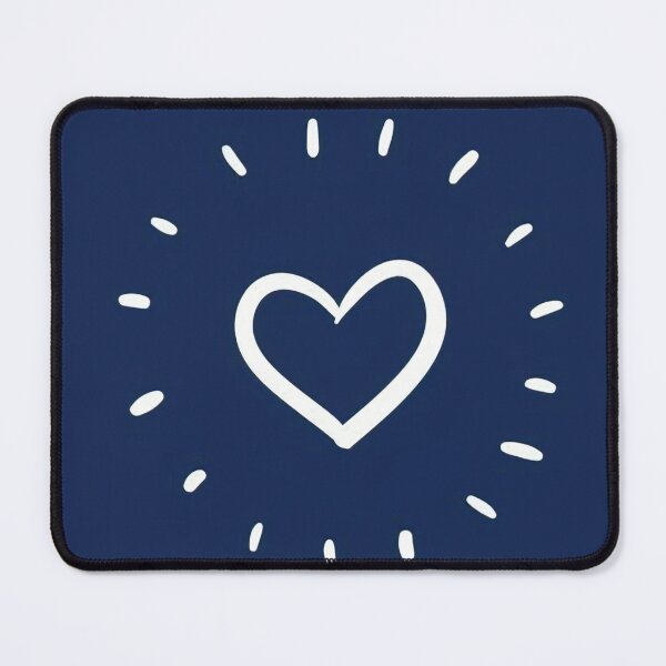 Item preview, Heart Symbol on Blue Background designed and sold by dizidroz.