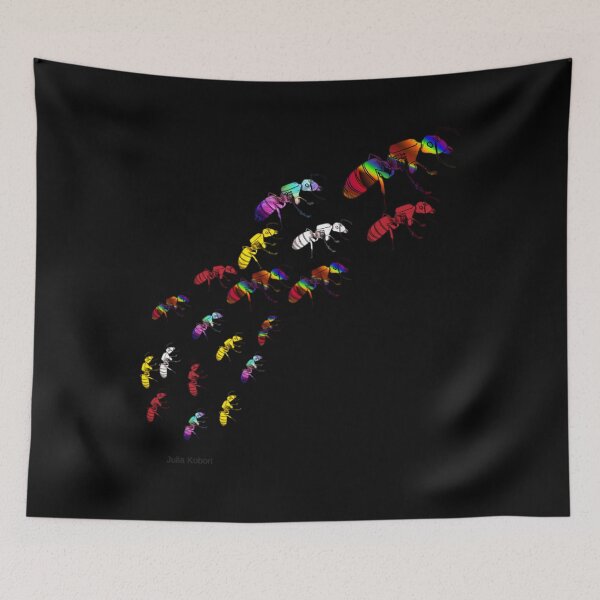 Item preview, Colorful Marching Ants  designed and sold by orfcetri34.