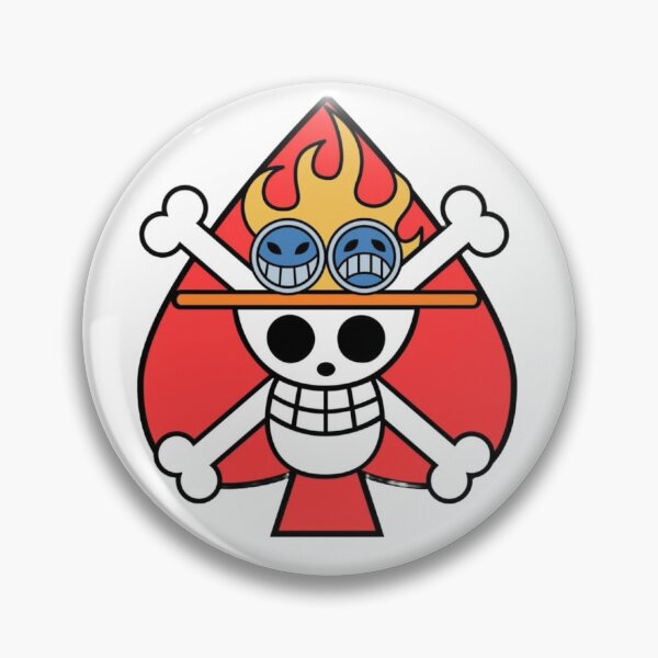 Item preview, One Piece Ace Flag Jolly Roger designed and sold by Artbyfloflo.