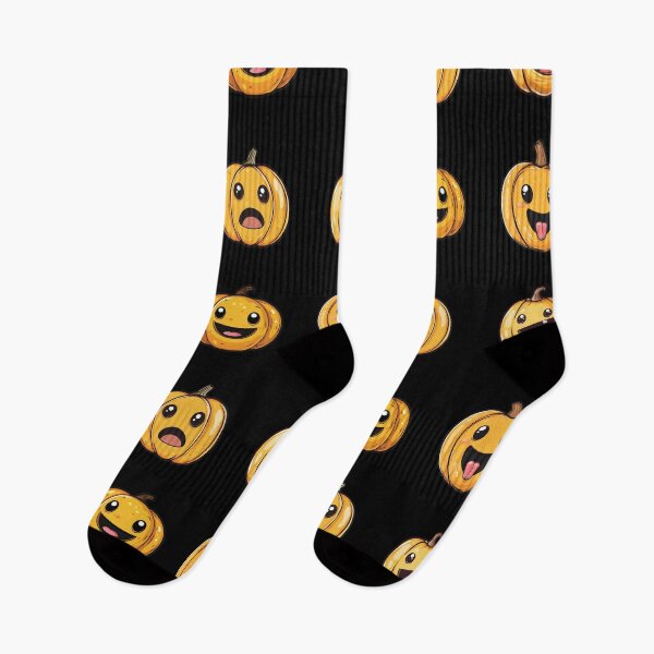 Item preview, Cute Halloween Pumpkin Faces Sticker Set | Kawaii Jack O’Lantern Expressions designed and sold by Clawffirmations.