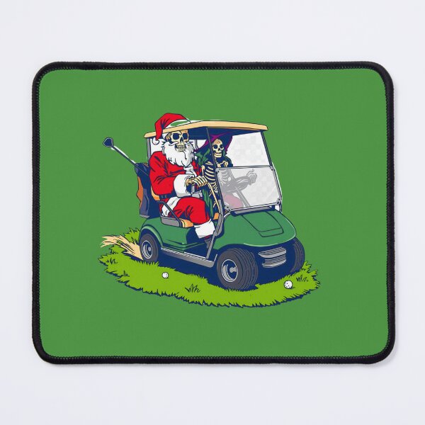 Item preview, Santa Witch Skeletons Golf Cart designed and sold by Zakrytos ★★★★★.