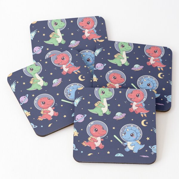 Item preview, baby Dinosaurs In Space kawaii style Pattern phone case designed and sold by TheHappyHaul.