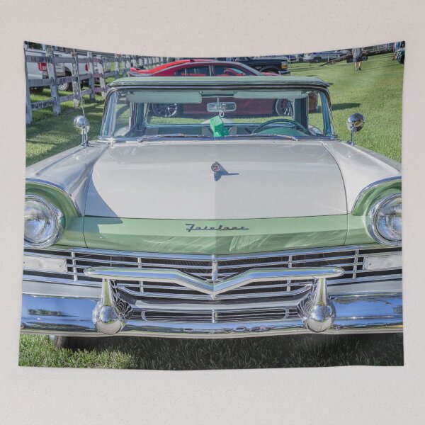 Item preview, 1957 Green & White Ford Fairlane Skyliner Convertible X131 designed and sold by RichFrancoCars.