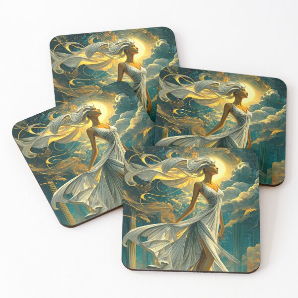 Item preview, Ethereal Greek Goddess – AI-Assisted Marble Sculpture Artwork designed and sold by Spirestudio-inc.