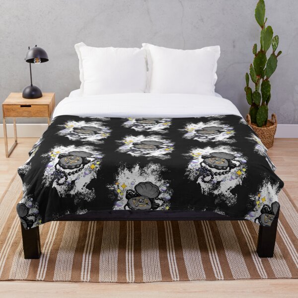 Aperçu de l'œuvre pendentif sirène (noir) créée et vendue par Rumcherry Art.
