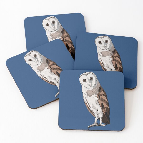 Item preview, Barn Owl designed and sold by blacksnowcomics.