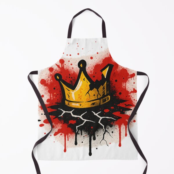Item preview, Broken Crown – Fall of Power Graffiti Tee designed and sold by PastimeMastery.