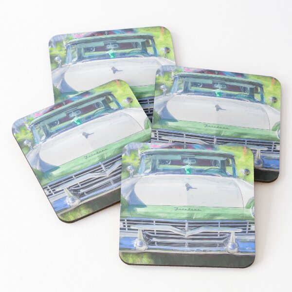 Item preview, 1957 Green & White Ford Fairlane Skyliner Convertible X132 designed and sold by RichFrancoCars.