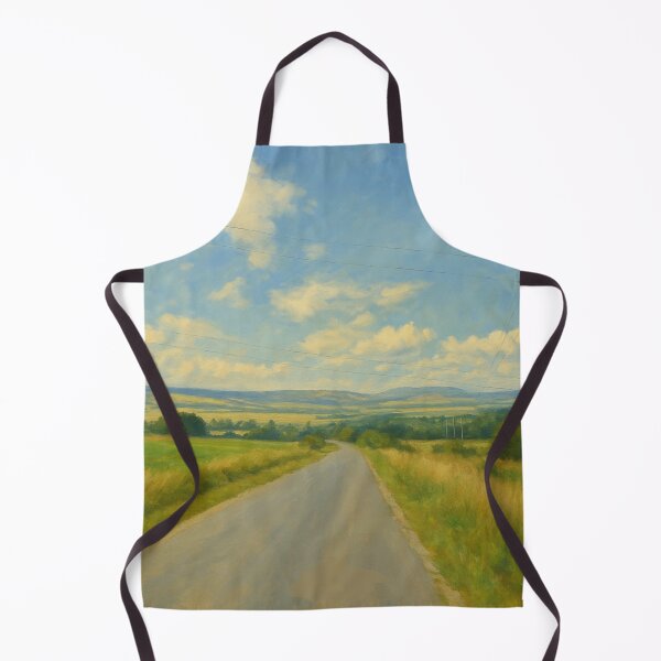 Item preview, Bulgarian countryside painting designed and sold by CtrlShiftWin.