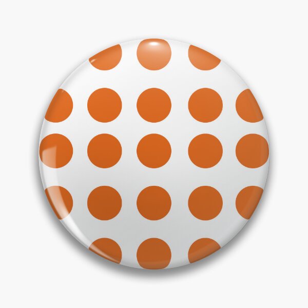 Item preview, Classic Orange Polka Dot on White Background – Timeless Circle Pattern Design designed and sold by Cultradesign.