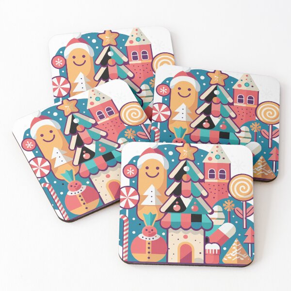Item preview, Cute Gingerbread Christmas Sticker — Festive Tree & Holiday Gifts designed and sold by COZY HUB.