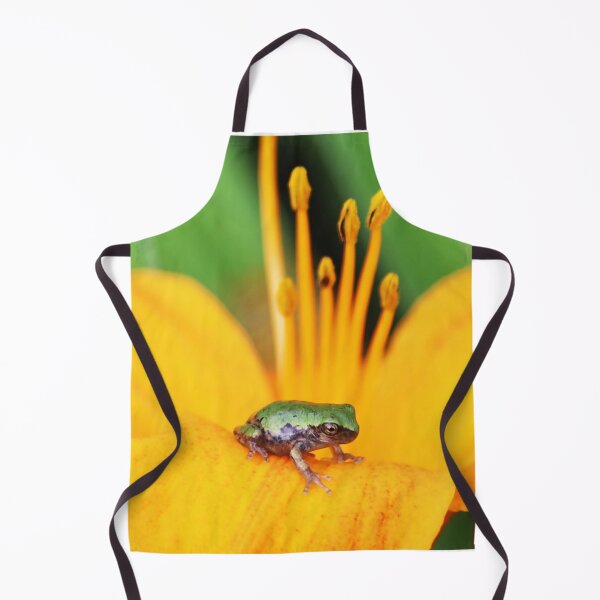 Item preview, Cope's Gray Tree Froglet on Orange Daylily designed and sold by Alice Kahn.