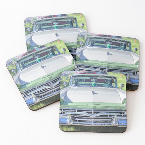 Item preview, 1957 Green & White Ford Fairlane Skyliner Convertible X134 designed and sold by RichFrancoCars.