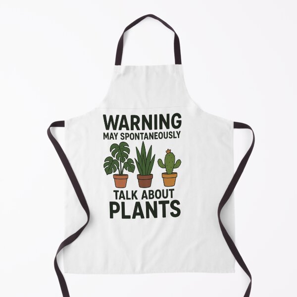 Item preview, Warning: May Spontaneously Talk About Plants” – Fun Plant Lover Design designed and sold by Darren Snell.