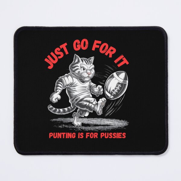 Item preview, Football...GO FOR IT...TAKE A RISK designed and sold by Snark Town Tees.