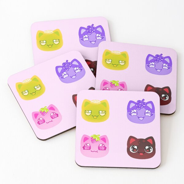 Item preview, Carnival Treats Drink Cat Aphmau Meemeow Variant Expressions Pattern designed and sold by ACenturyMage.