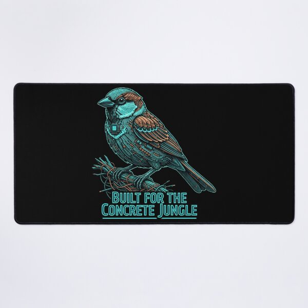 Item preview, Circuit Sparrow Tech Inspired Bird designed and sold by GenNextPrint.