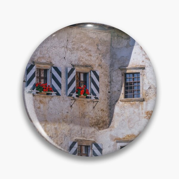 Item preview, Predjama Castle Windows Slovenia designed and sold by PhotoArt by Joan Carroll.
