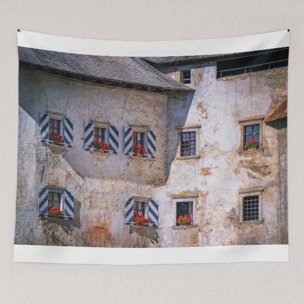 Item preview, Predjama Castle Windows Slovenia designed and sold by PhotoArt by Joan Carroll.