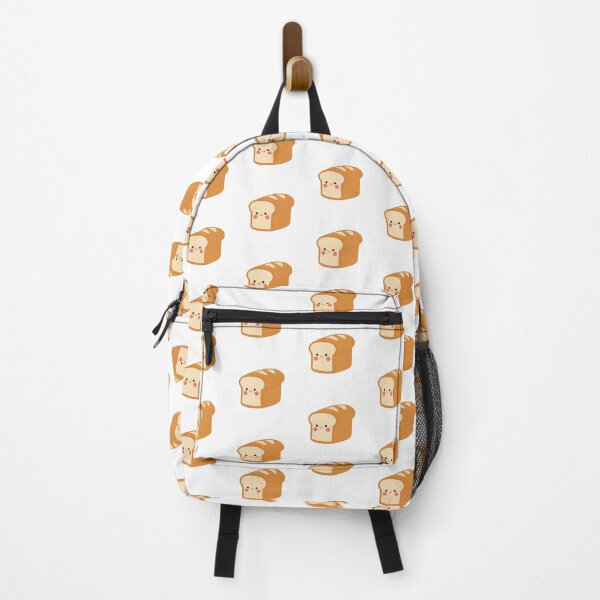 Item preview, Kawaii Bread Loaf – Cute Smiling Bakery Food designed and sold by PinFlick.