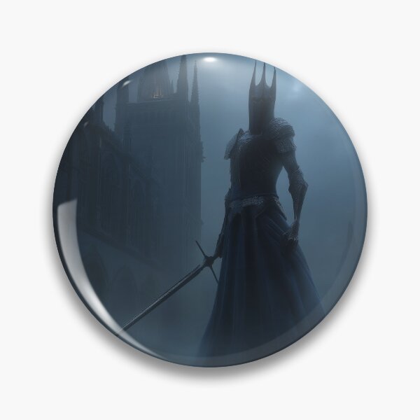 Item preview, Dark Gothic Knight – Shadowed Warrior in a Medieval Fantasy Realm designed and sold by Talevin.