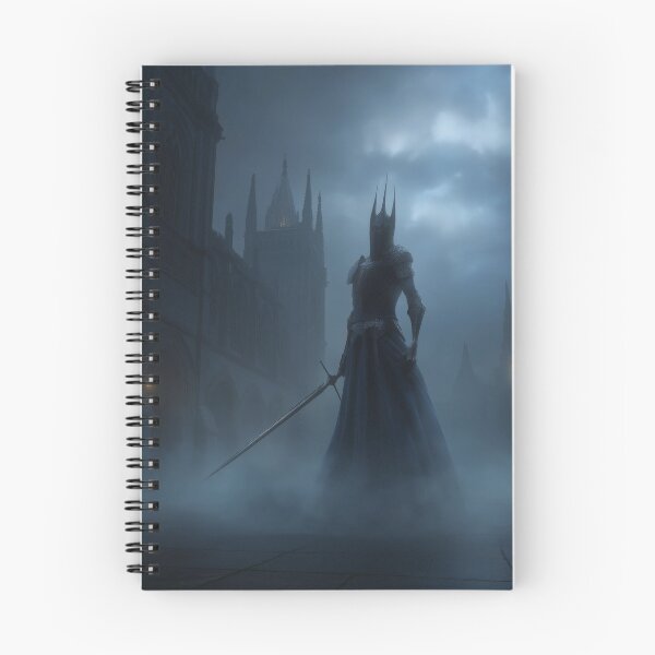Item preview, Dark Gothic Knight – Shadowed Warrior in a Medieval Fantasy Realm designed and sold by Talevin.