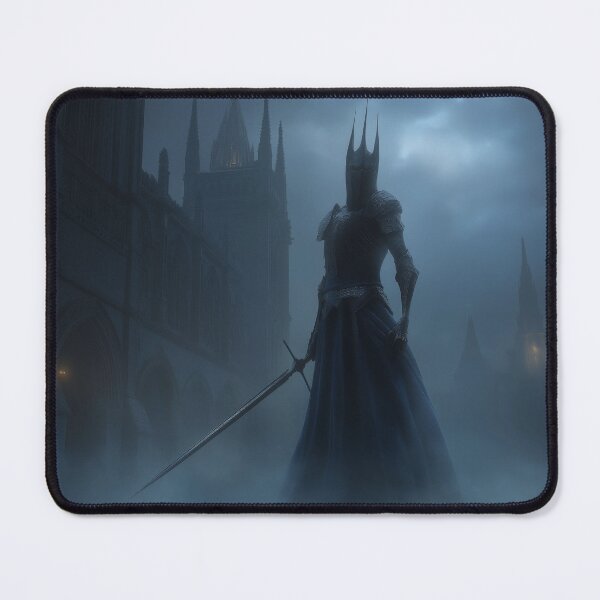 Item preview, Dark Gothic Knight – Shadowed Warrior in a Medieval Fantasy Realm designed and sold by Talevin.