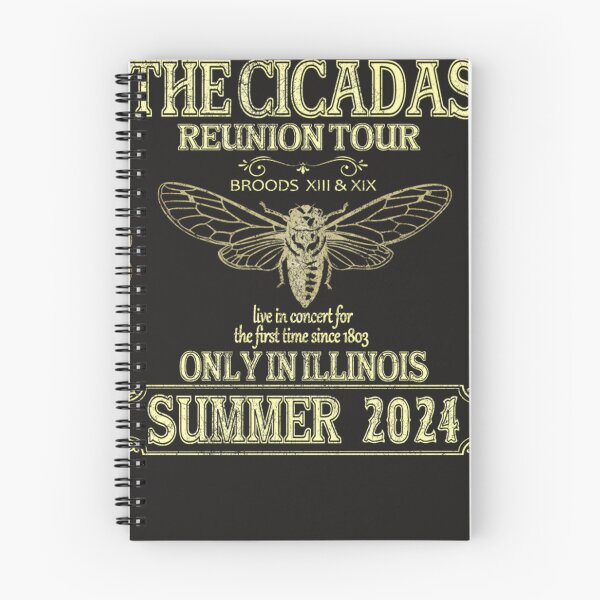 Item preview, Cicada-Concert-Tour-2024-Illinois-Cicada-Broods-(1) designed and sold by bernascrga.