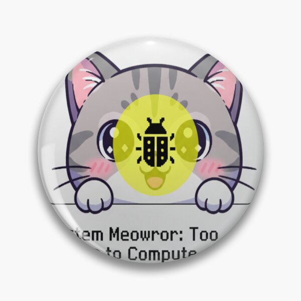 Item preview, Tech Interface Cat Meme Funny Digital Cyber Cat Glitch Design designed and sold by Neko-Doodle-co.