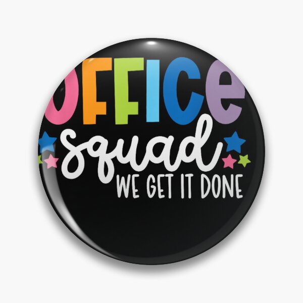 Item preview, Office Squad – We Get It Done! Back to School Admin Team designed and sold by StickChic.