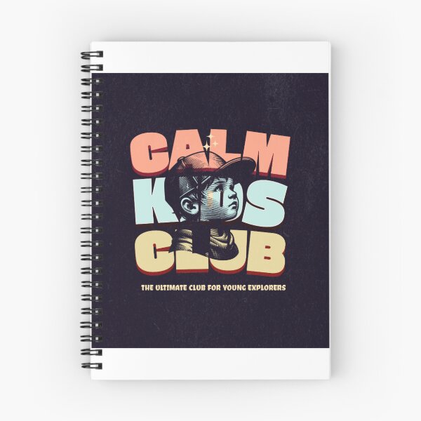 Item preview, Calm Kids Club | Cute Boy Illustration Design designed and sold by FusionOfTrends.