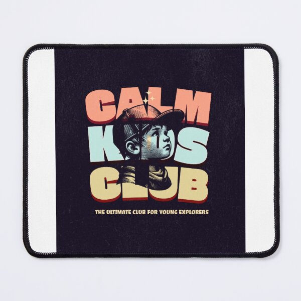 Item preview, Calm Kids Club | Cute Boy Illustration Design designed and sold by FusionOfTrends.