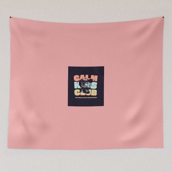 Item preview, Calm Kids Club | Cute Boy Illustration Design designed and sold by FusionOfTrends.