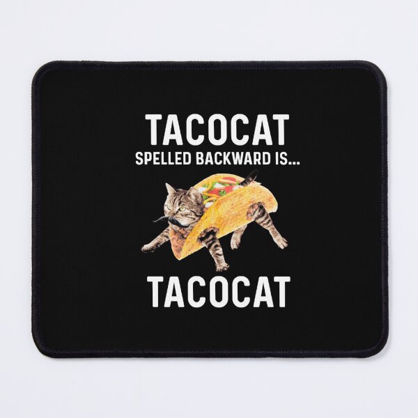 Item preview, Tacocat Spelled Backward Is Tacocat – Funny Cat and Taco designed and sold by StickChic.