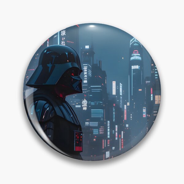 Item preview, The Dark Side Darth Vader Lightsaber Art Citynight designed and sold by ART ATTACK ZONE.