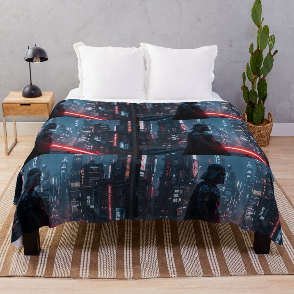 Item preview, The Dark Side Darth Vader Lightsaber Art Citynight designed and sold by ART ATTACK ZONE.