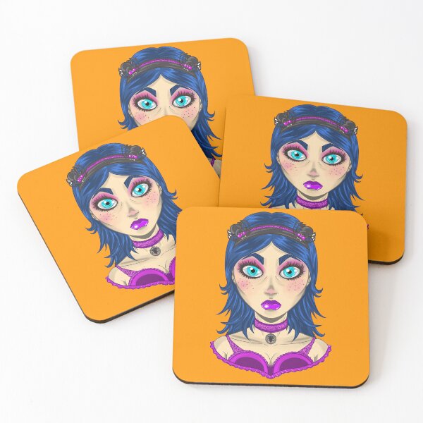Item preview, Copy of Portrait of a Gothic Girl, color version designed and sold by fifou96.